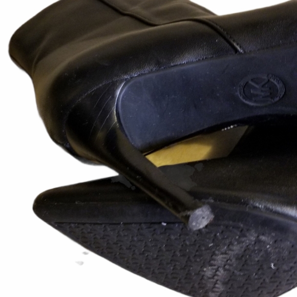 Michael Kors Leather Ankle Boots 8m - Picture 5 of 10